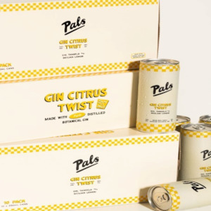 Pals Gin Citrus Twist 10pk 250ml