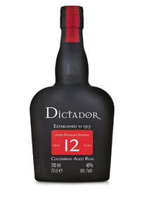 Rum: Dictador Rum 12Yr 700ml
