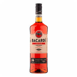 Rum: Bacardi Spiced 1ltr