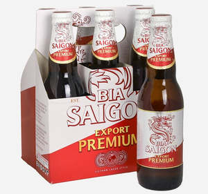 Beer: Bia Saigon Export 6x330B