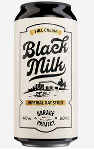 Beer: Garage Black Milk Stout 440ml