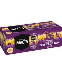 Beer: Macs Alc Tropcal Punch 10x330C