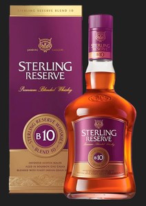 Indian Whisky: Sterling Reserve B10 750ml