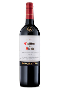 Concha Casillero Cab Sauv 750ml