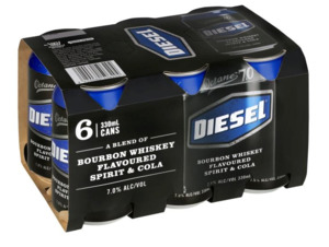 Bourbon Rtd: Diesel 7% 6x330C