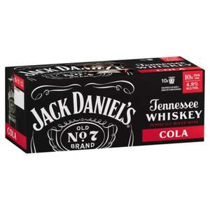 Bourbon Rtd: Jack Dans & Cola 10x375C
