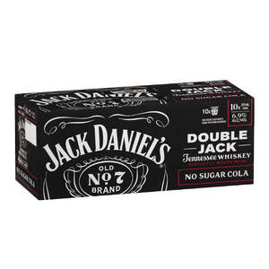 Bourbon Rtd: Jack D D/Jack No Sug 10x375C