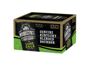 Bourbon Rtd: Woodstock 7% Lime 12x250C