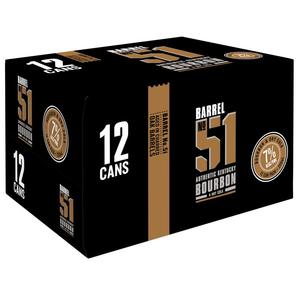 Bourbon Rtd: Barrel 51 7% 12x250C