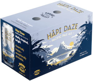Pale Ale: Garage Hapi Daze 6x330ml Can
