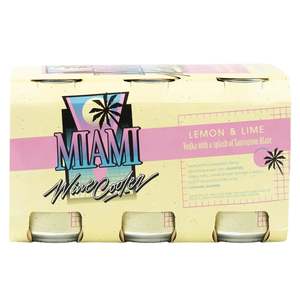 Rtd Ready To Drink: Miami WC Lemon Lime 6x330C