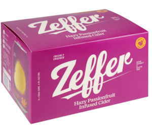 Cider: Zeffer Hazy Passionfruit 6pk Cans
