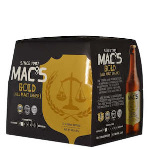 Beer Specials: Macs Gold 12x330ml Btl