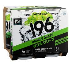 Rtd Ready To Drink: -196 DBL Grape 4x330C