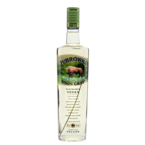 Spirits: Zubrowka Bison Vodka 40% 1L
