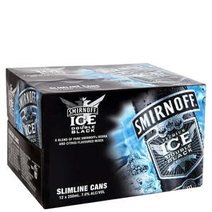 Rtd Ready To Drink: Smirnoff DB 7% Ice 12x250C