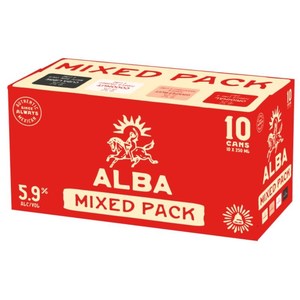 Rtd Ready To Drink: Alba Mixed Pack 10x250C