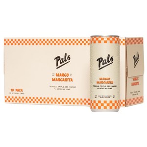 Rtd Ready To Drink: Pals Mango Margarita 10x250C