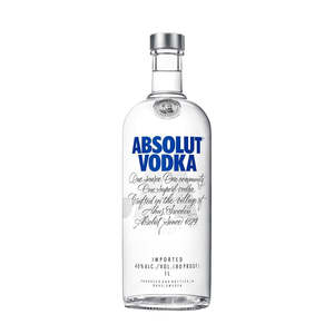 Vodka: Absolut 1L