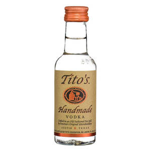 Vodka: Titos Handmade Vodka 50ml