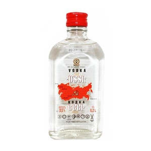Vodka: USSR Vodka 40%  200ml