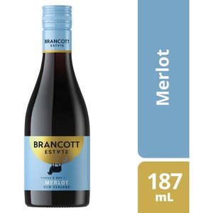 Red Wine: Brancott Est Merlot 187ml