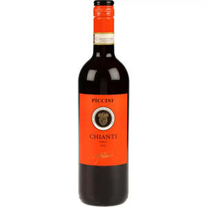 Red Wine: Piccini Chianti 750mL