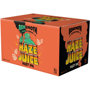 Craft Beer: Behemoth Haze Juice H 6x330C