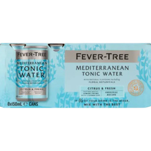 Fever Tree Medit Tonc 8x150C