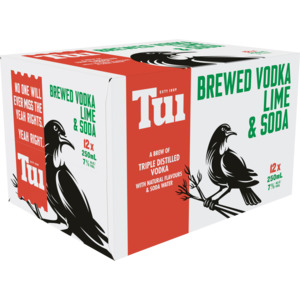 Tui Vodka 7% 12x250C