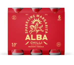 Alba Chilli Margarita 6x250ml Cans