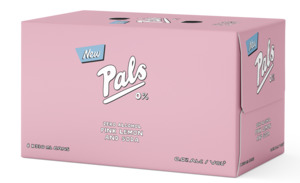 Rtd Ready To Drink: Pals 0% Pink Lemon 6x330 Cans