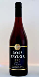 Red Wine: Ross Taylor 290 Otago Pinot Noir