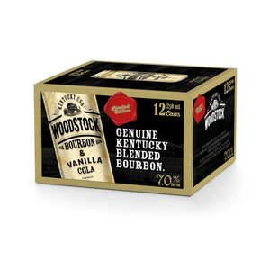 Rtd Ready To Drink: Woodstock Vanilla 7% 12pk Cans