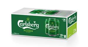 Carlsberg Pil Lager 10pk Cans