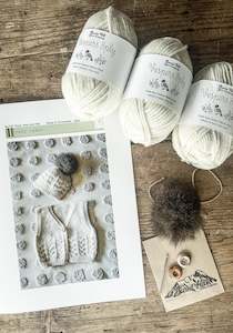 Knitting Kit: Piper Vest and Hat - Knitting Kit