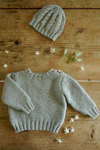 Ashley Sweater and Hat - Knitting Kit