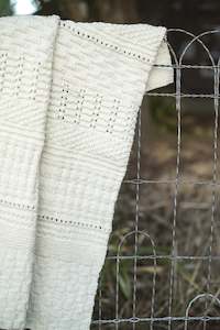 Accessories: Stitch Sampler Blanket - Knitting Kit