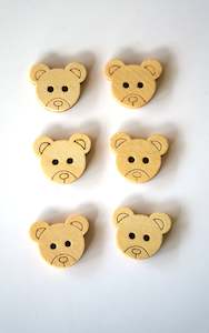 Large Teddy Buttons