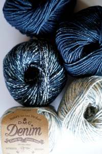 Yarn: DMC Natura Denim