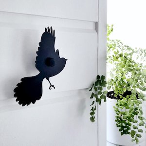Fantail Outdoor wall hook BLACK