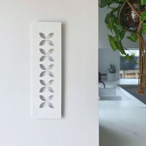 Christmas Gift Guide: Frangipani Wall Art White