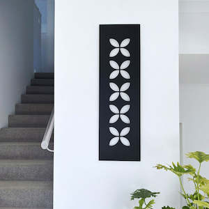 Christmas Gift Guide: Frangipani Wall Art Large Black