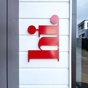 Lisas Bestsellers: hi wall word | red