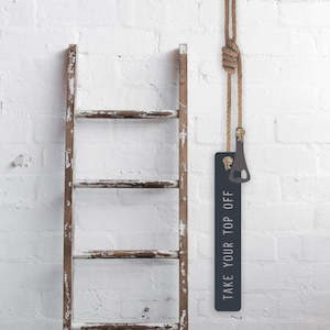 Gift Idea For Him: top off bottle opener wall hanging | black