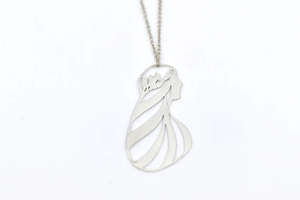 Flax Maiden Necklace - Sterling Silver