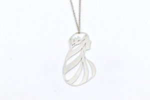 Flax Maiden Necklace - STG Silver - LISA WEBB