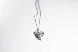 Products: Shark Tooth Necklace - STG Silver - LISA WEBB