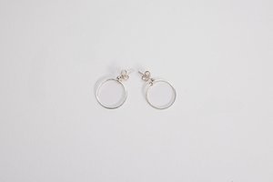 Products: Delicate Hoop Earrings - STG Silver - LISA WEBB