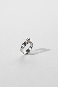 Products: Akoya Pearl Ring - STG Silver and Akoya Pearl - LISA WEBB
